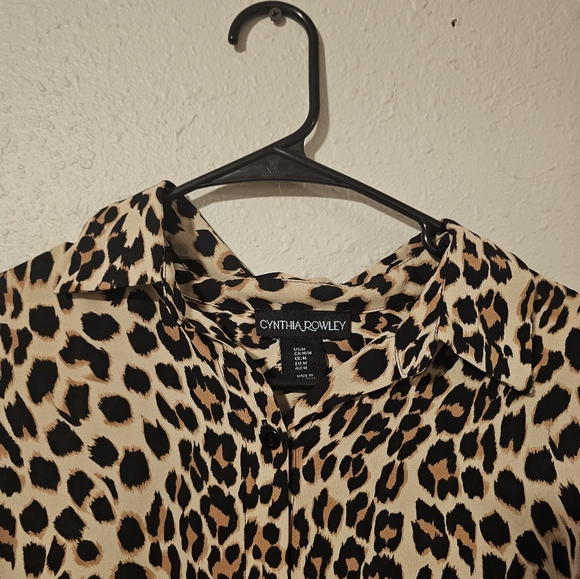 Cynthia Rowley Button down blouse - Picture 2 of 8